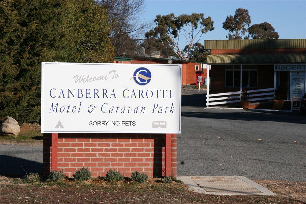 Canberra Carotel Motel Exteriör bild